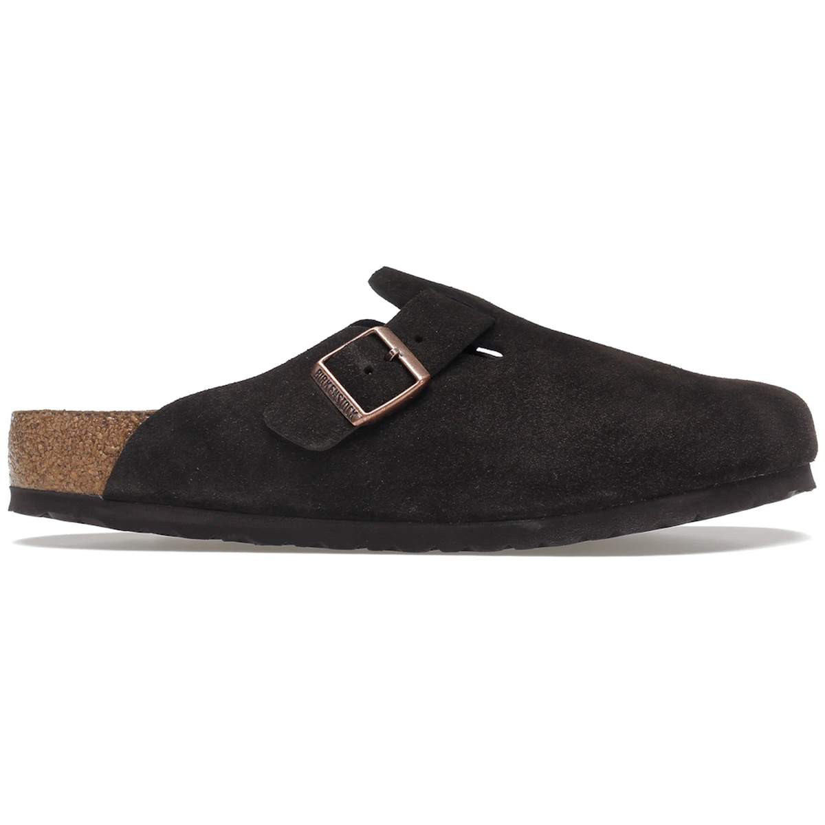 Birkenstock Boston Mocha Suede Narrow Fit