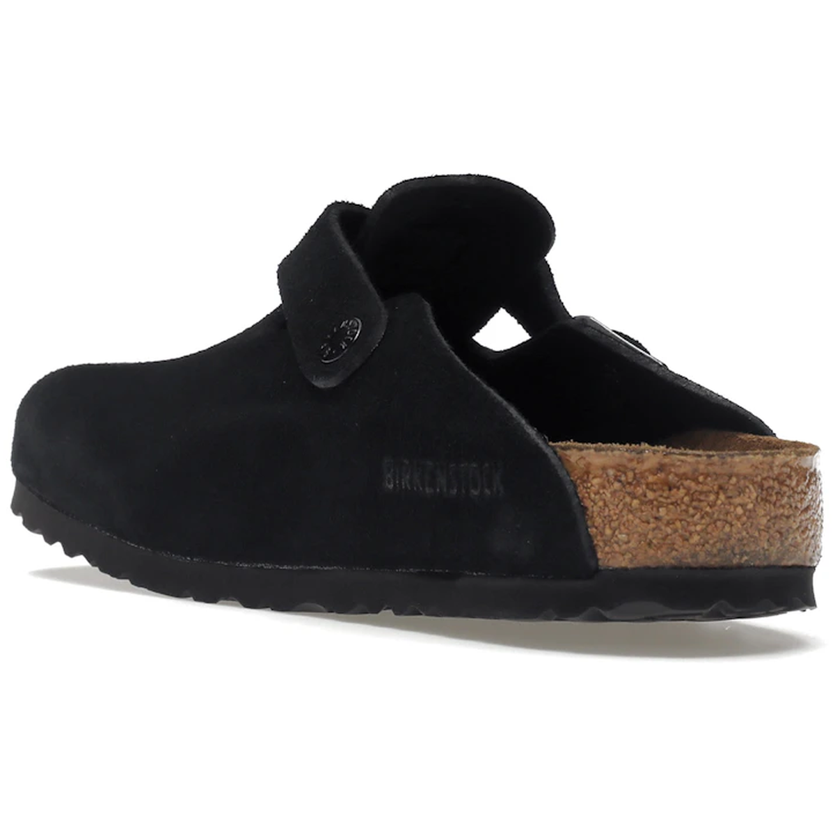Miniatyrbild av Birkenstock Boston Black Suede Narrow Fit 4