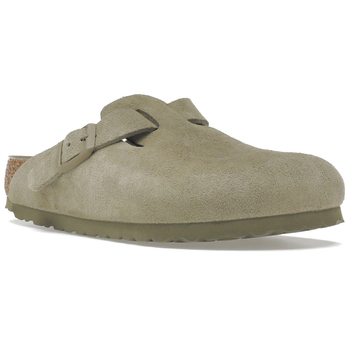 Miniatyrbild av Birkenstock Boston Khaki Narrow Fit 2