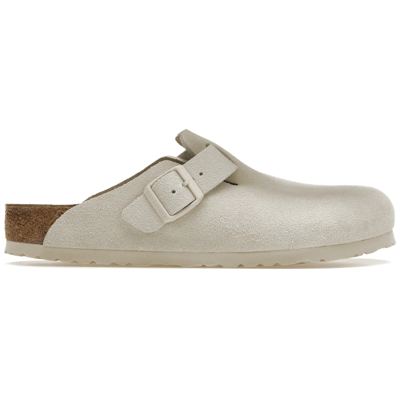 Birkenstock Boston White Antique