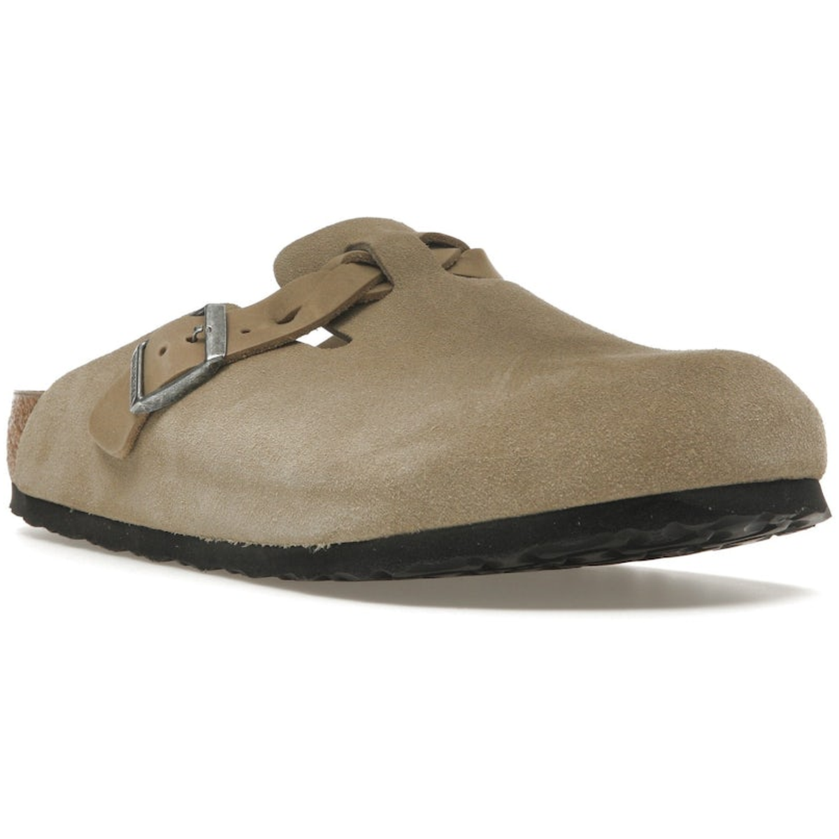 Miniatyrbild av Birkenstock Boston Braided Suede Taupe 2
