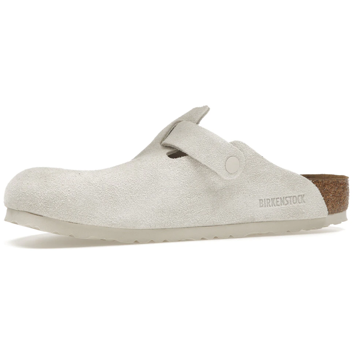 Miniatyrbild av Birkenstock Boston White Narrow Fit 3