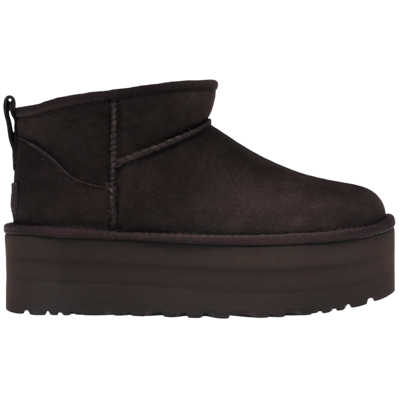 UGG Classic Ultra Mini Platform Boot Burnt Cedar