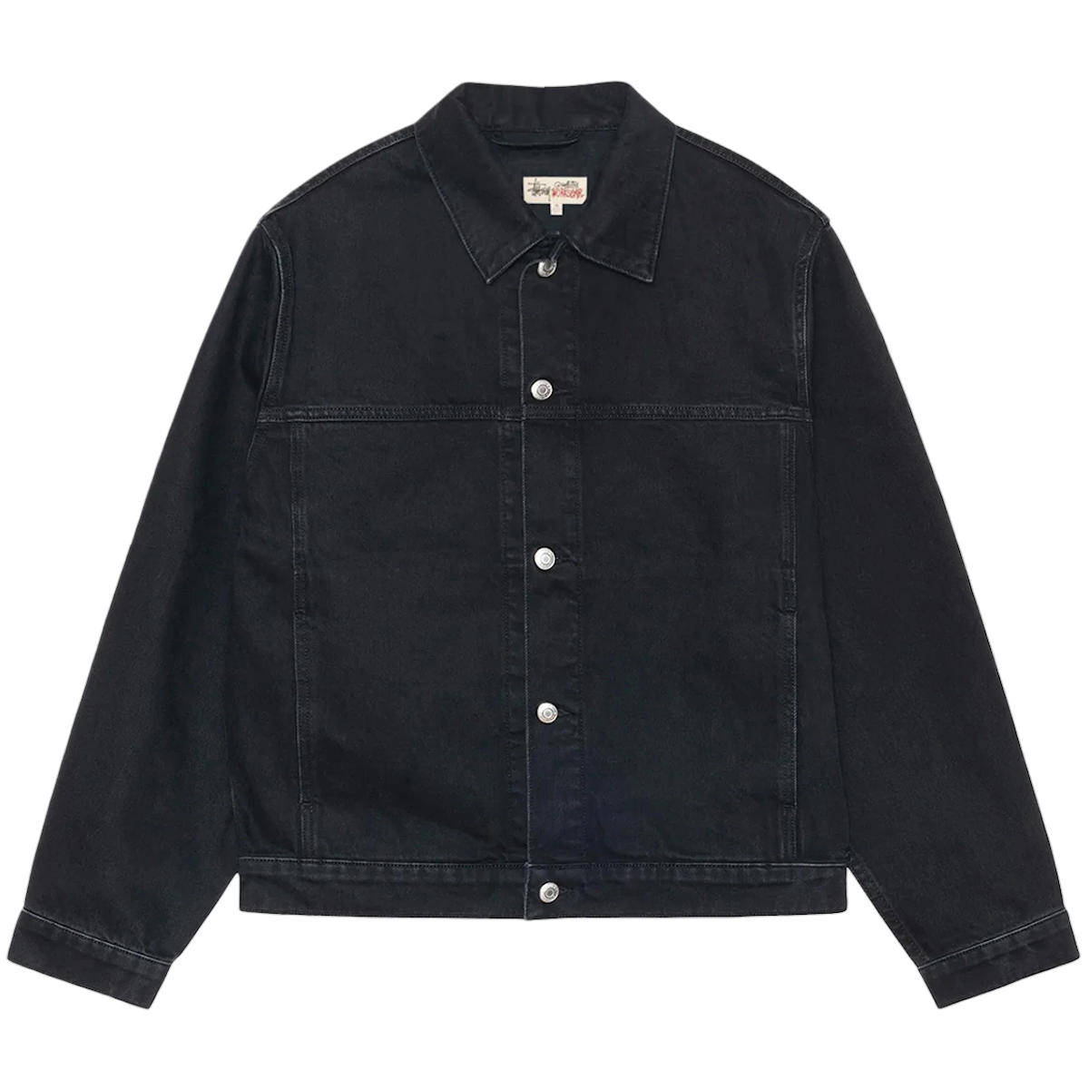 Stussy Denim Trucker Jacket Black