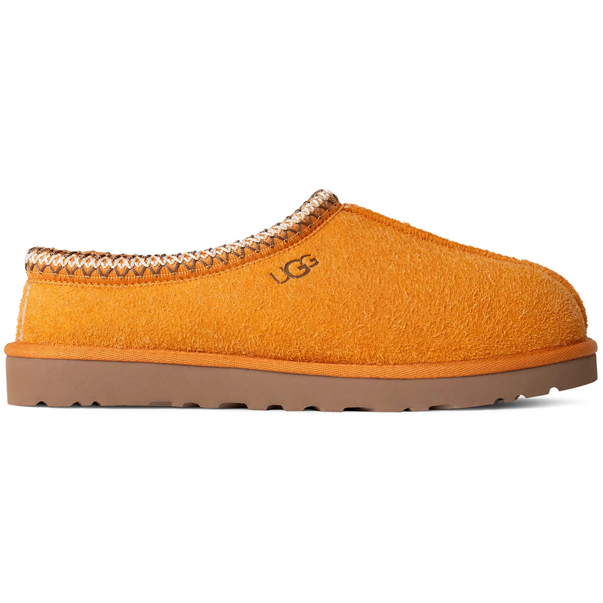 UGG Tasman Shaggy Suede Slipper Dark Apricot