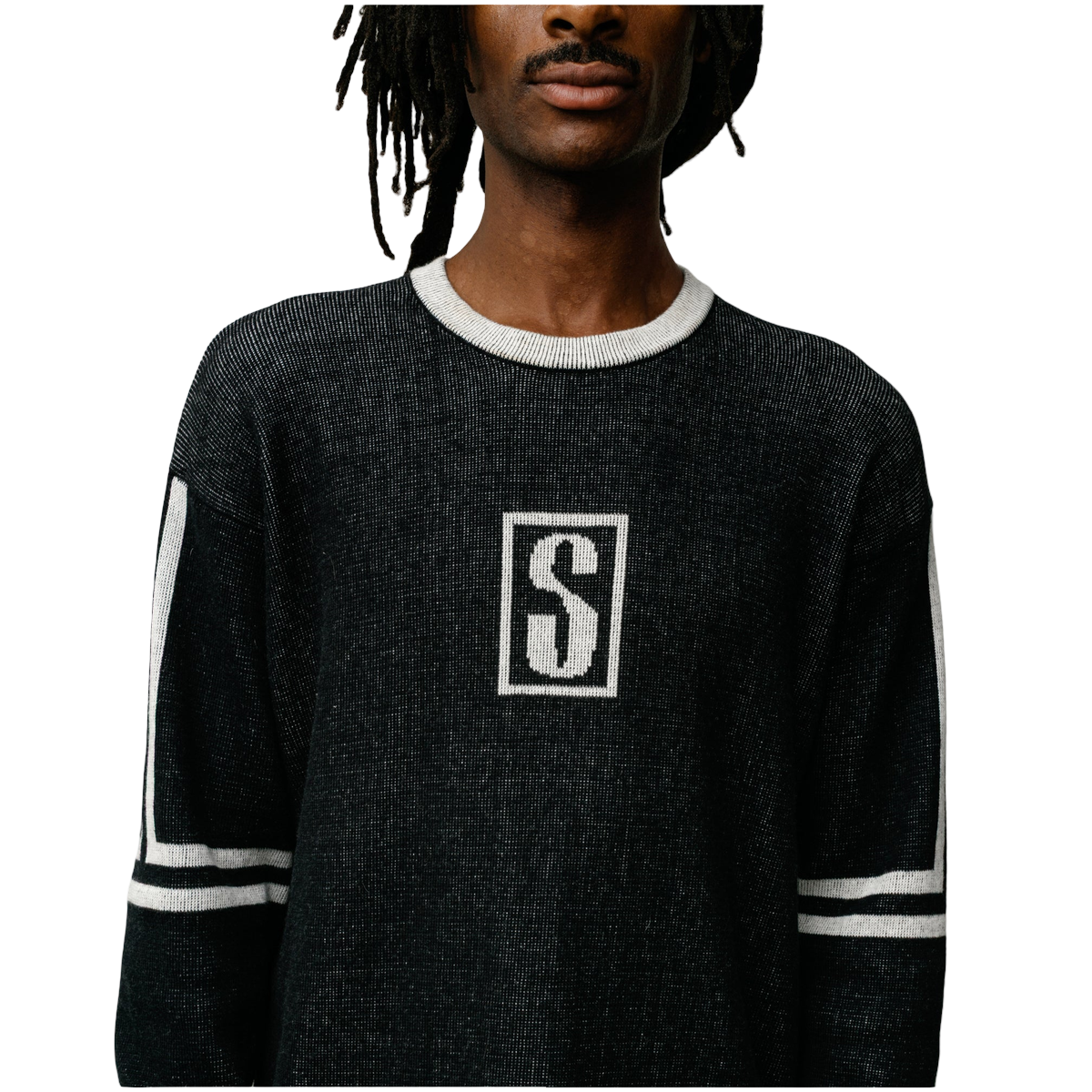 Miniatyrbild av Stussy Alpine Sweater Black 2