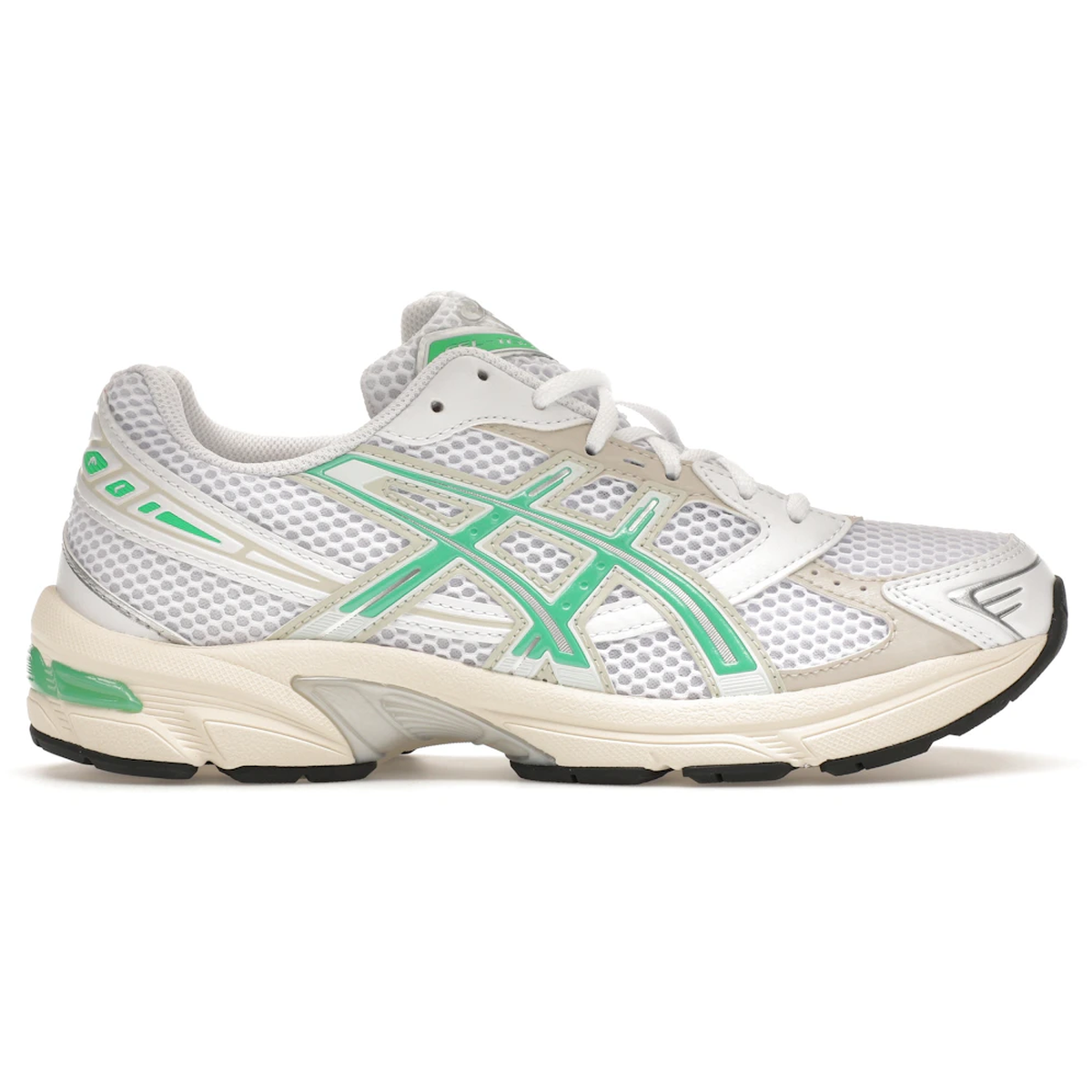 Asics Gel-1130 White Malachite Green Off White Midsole