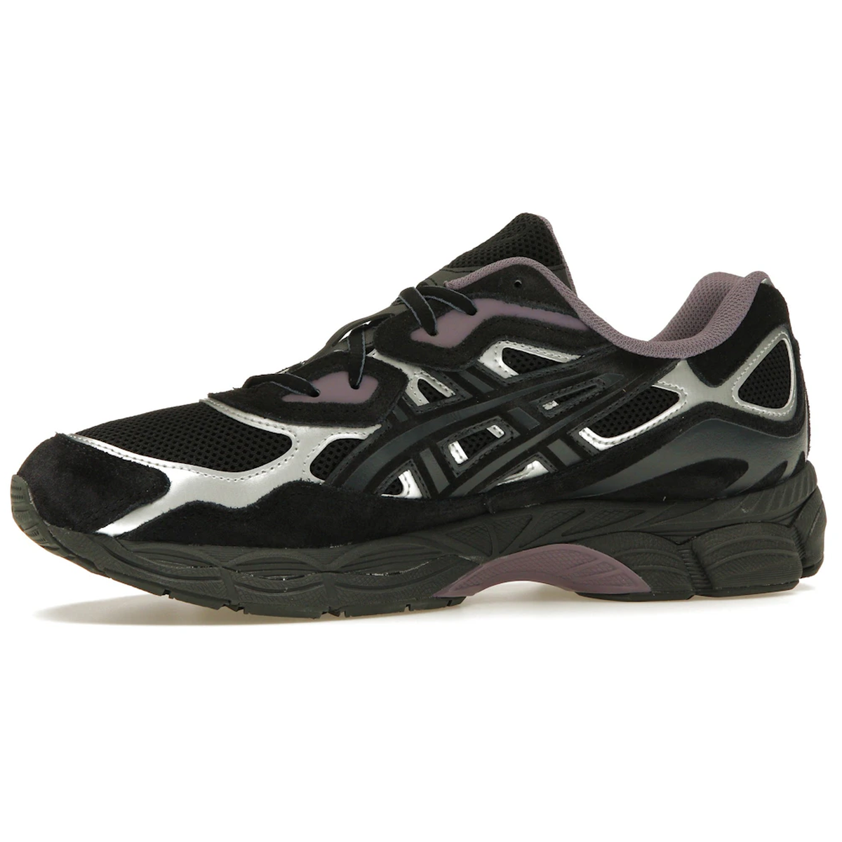 Miniatyrbild av ASICS Gel-NYC Black Purple Graphite Grey 3