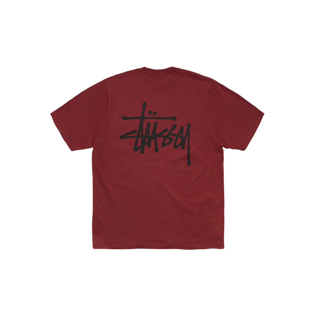 Miniatyrbild av Stussy Basic Tee Wine 2