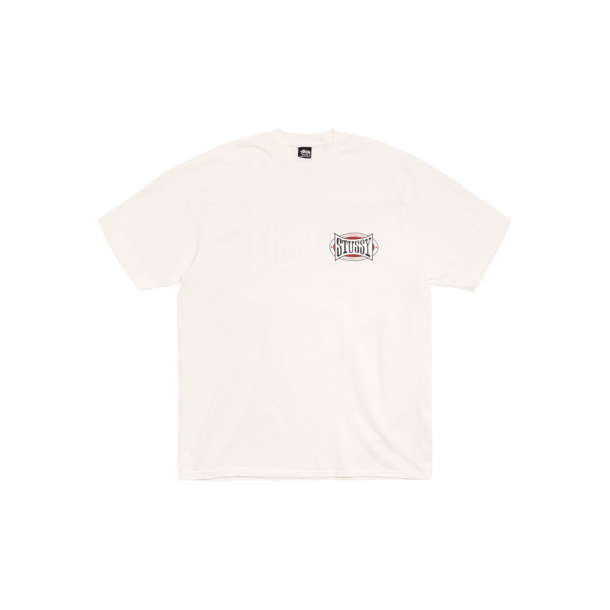 Stussy Champion Oval Pigment Dyed Tee Natural