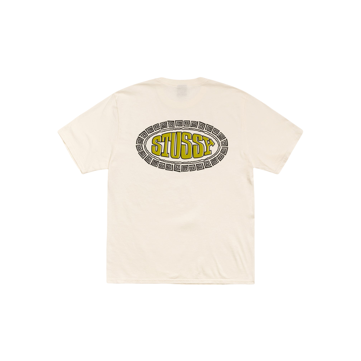 Miniatyrbild av Stussy Tile Oval Tee Pigment Dyed Natural 2