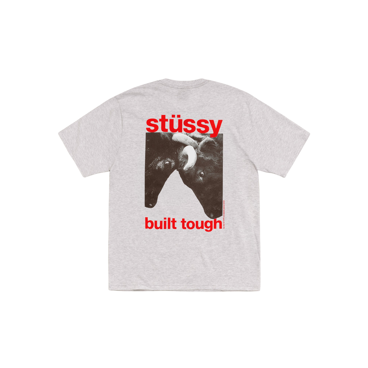 Miniatyrbild av Stussy Built Tough Tee Ash Heather 2