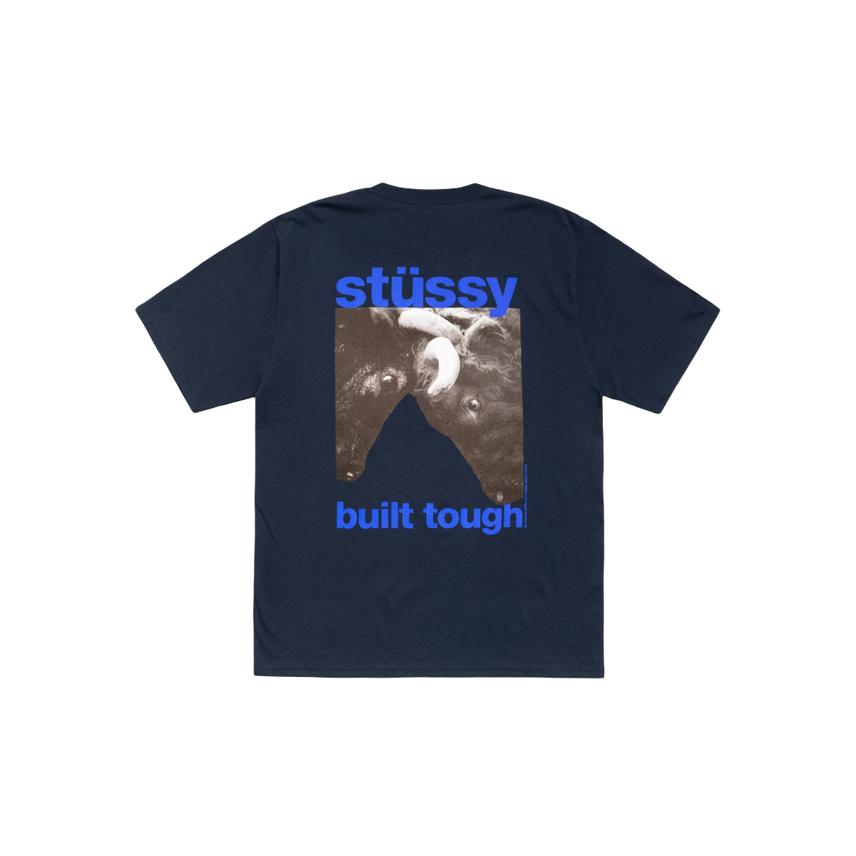 Miniatyrbild av Stussy Built Tough Tee Navy 2