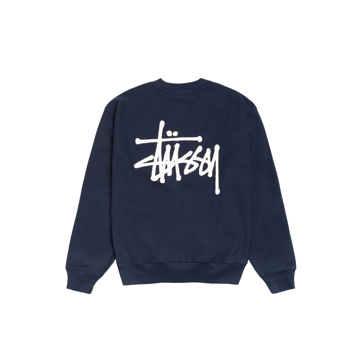 Stussy Basic Crew Navy