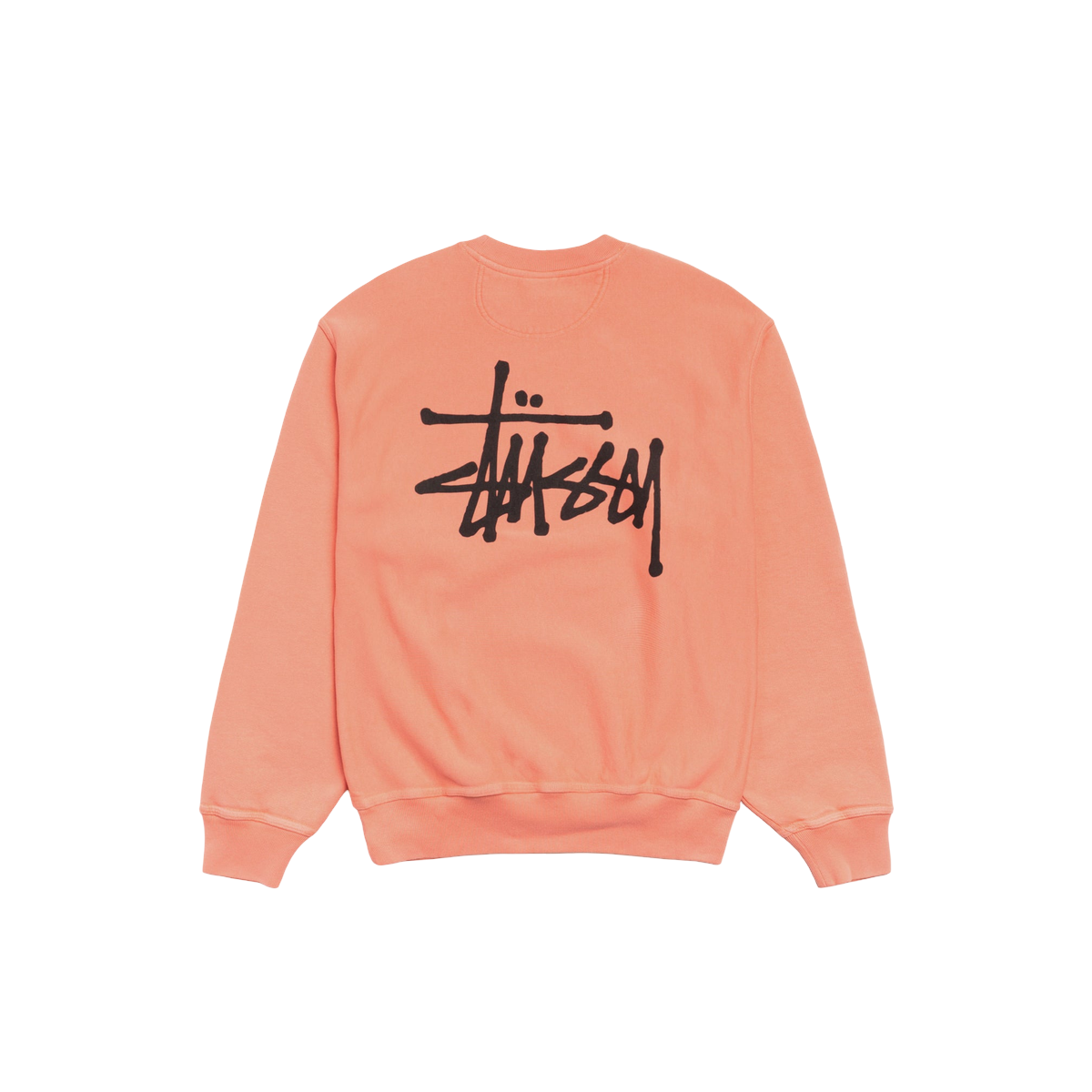 Miniatyrbild av Stussy Basic Crew Pigment Dyed Sherbert 2