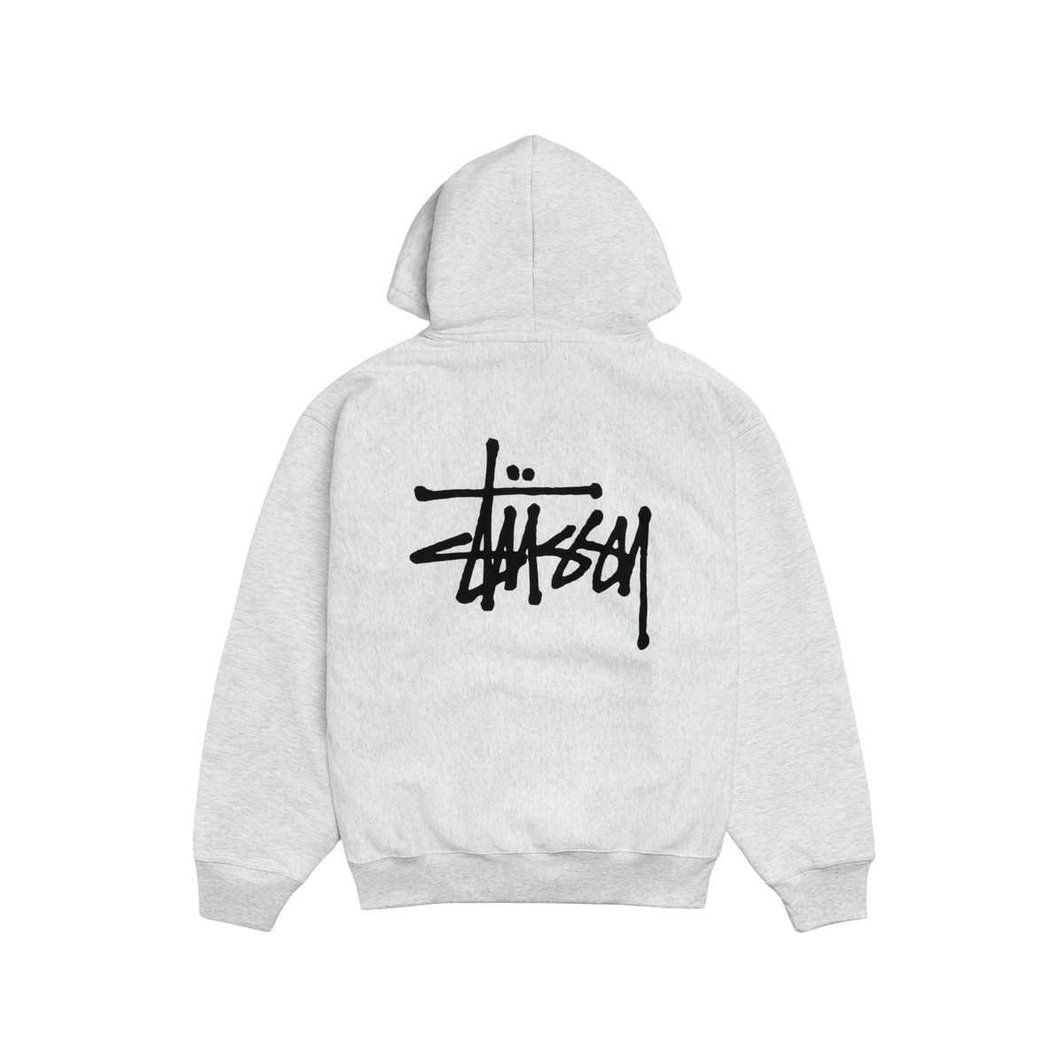 Miniatyrbild av Stussy Basic Hoodie Ash Heather 2