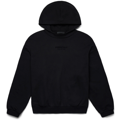 Fear of God Essentials Hoodie Jet Black