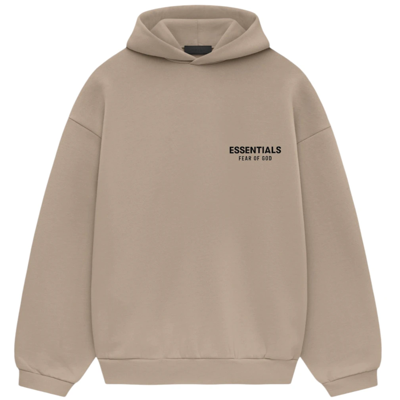 Fear of God Essentials Fleece Hoodie Desert Sand