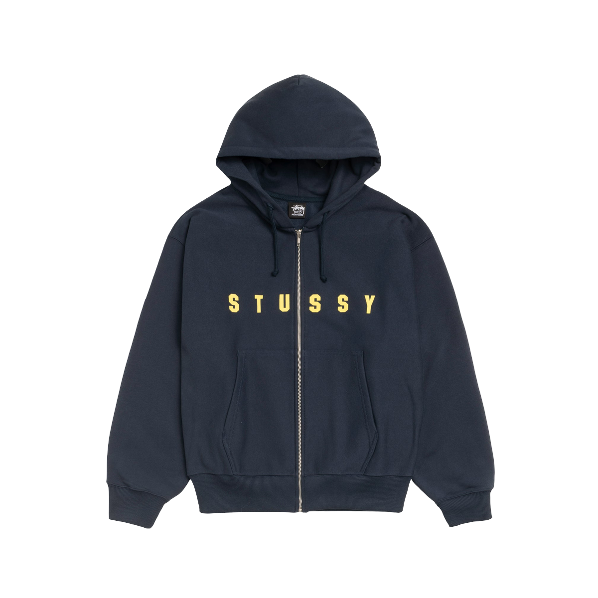 Stussy Lens Zip Hoodie Navy