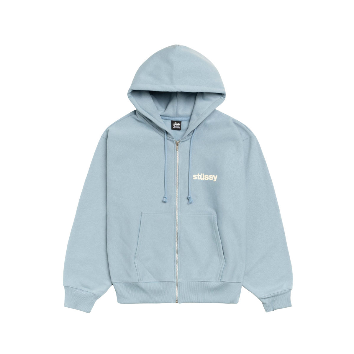 Stussy Built Tough Zip Hoodie Slate