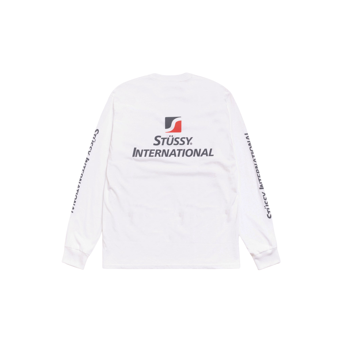 Miniatyrbild av Stussy International L/S Tee White 2