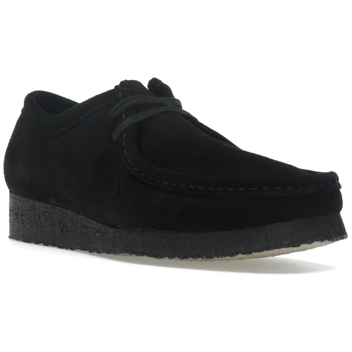 Miniatyrbild av Clarks Wallabee Black Suede 2
