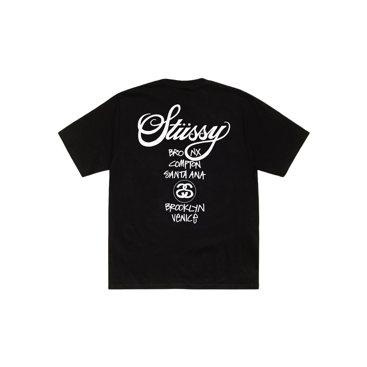 Miniatyrbild av Stussy Tee World Tour Black 2