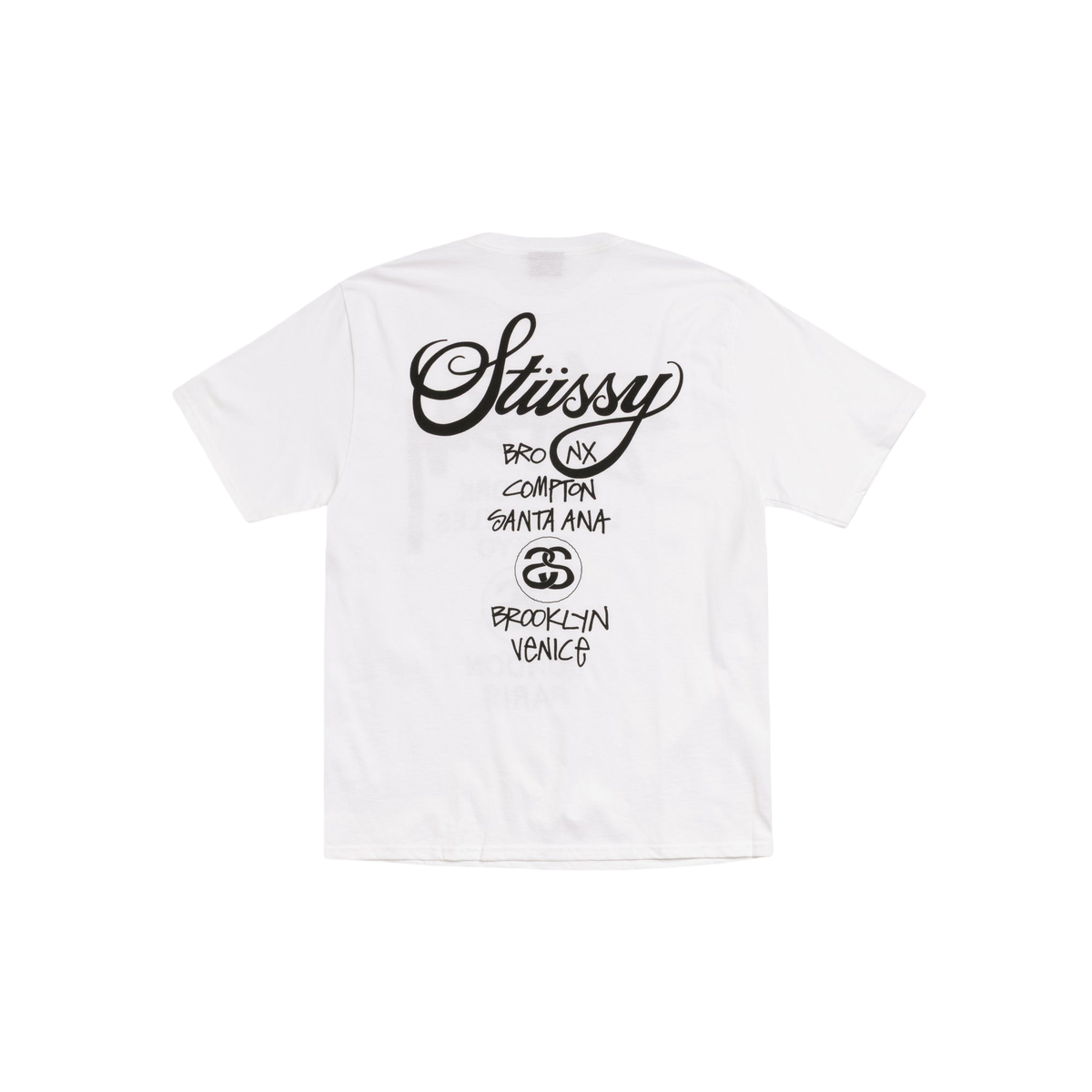 Miniatyrbild av Stussy Tee World Tour White 2