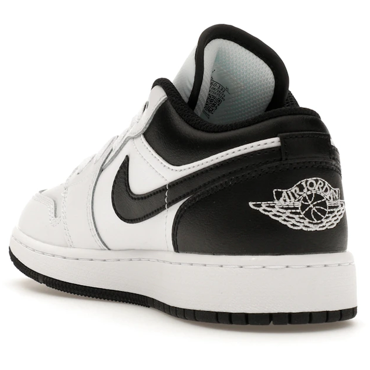 Miniatyrbild av Air Jordan 1 Low White Black 4