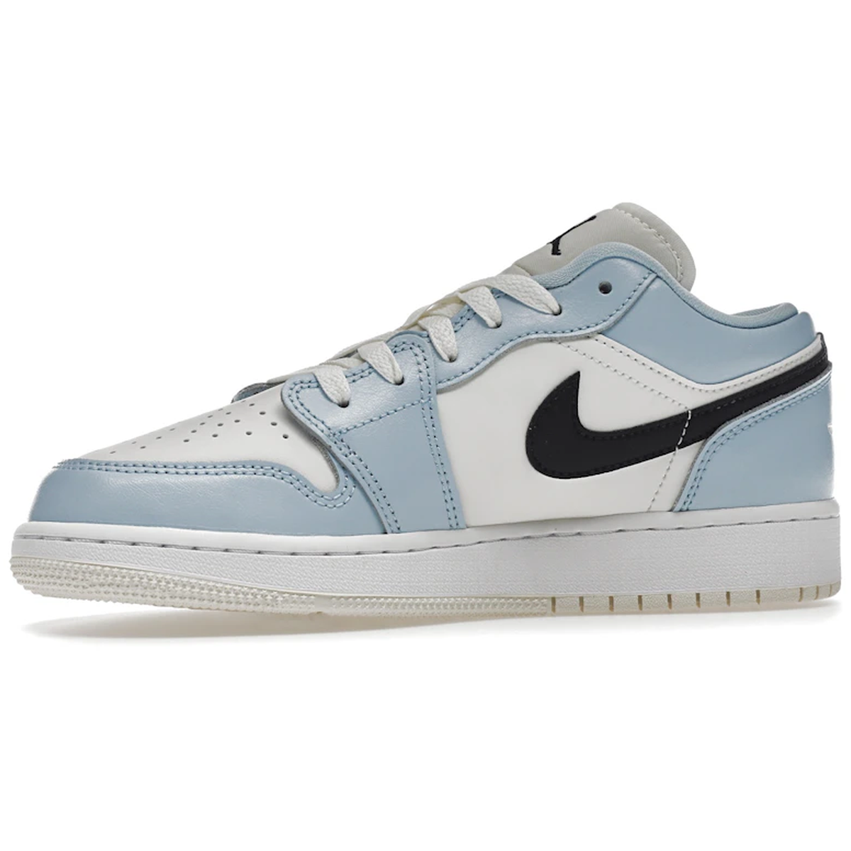 Miniatyrbild av Air Jordan 1 Low Ice Blue Black 3