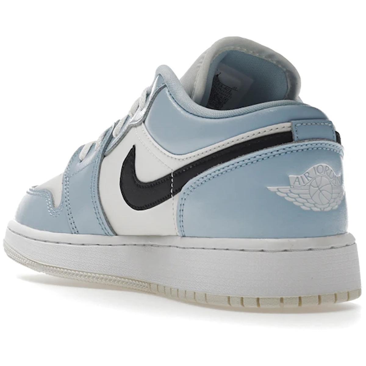 Miniatyrbild av Air Jordan 1 Low Ice Blue Black 4