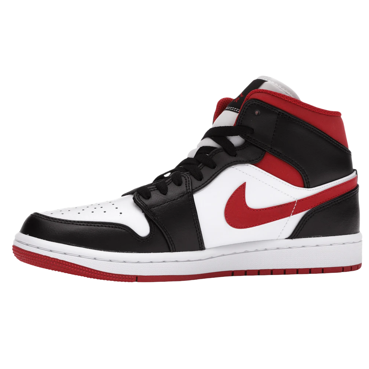 Miniatyrbild av Air Jordan 1 Mid Gym Red Black White 3