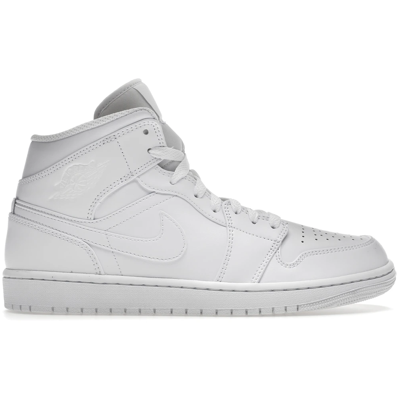 Air Jordan 1 Mid Triple White