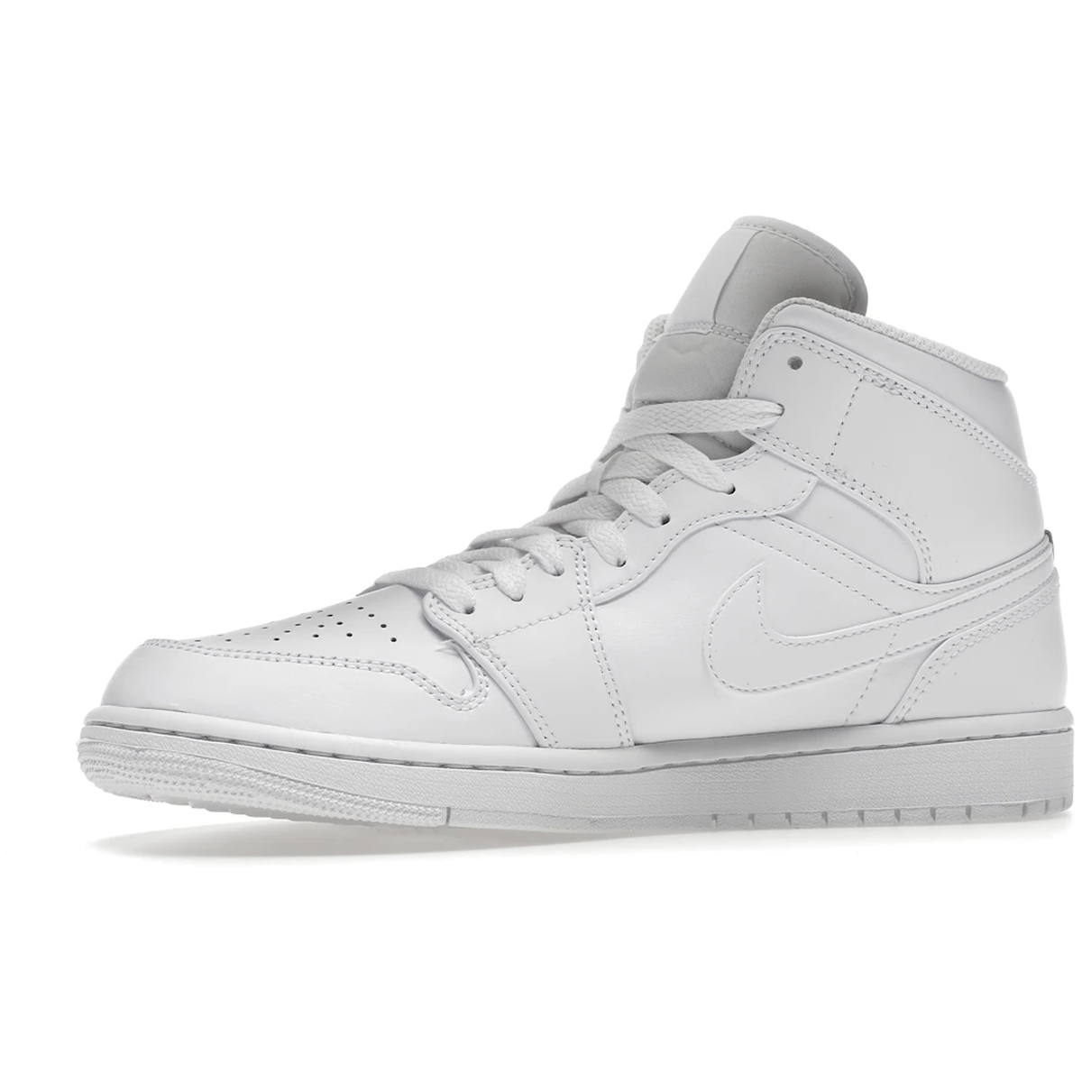 Miniatyrbild av Air Jordan 1 Mid Triple White 3