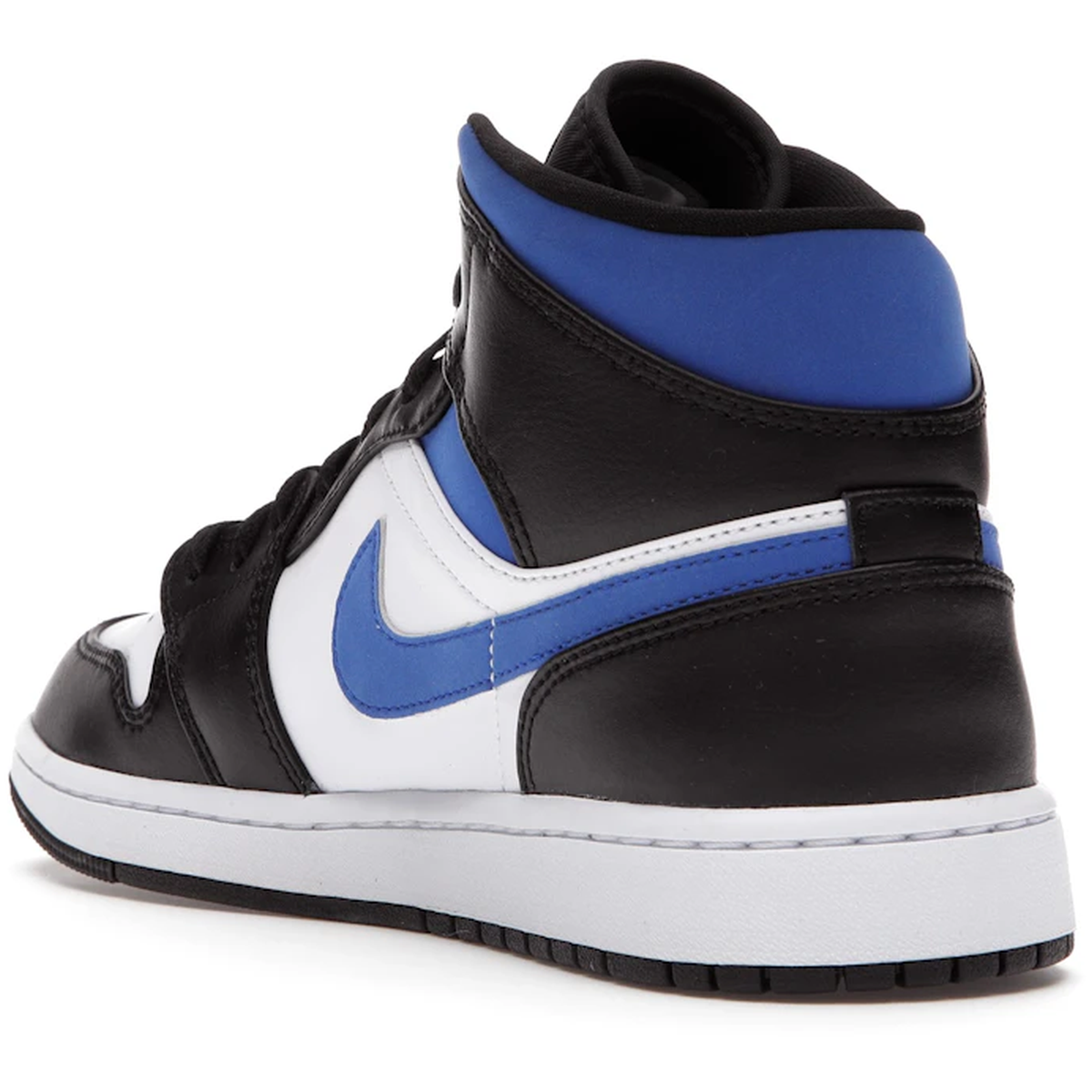 Miniatyrbild av Air Jordan 1 Mid White Black Racer Blue 4