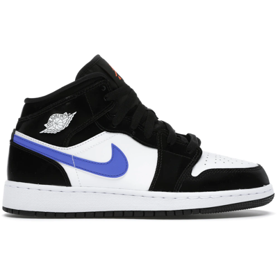 Air Jordan 1 Mid Black Racer Blue