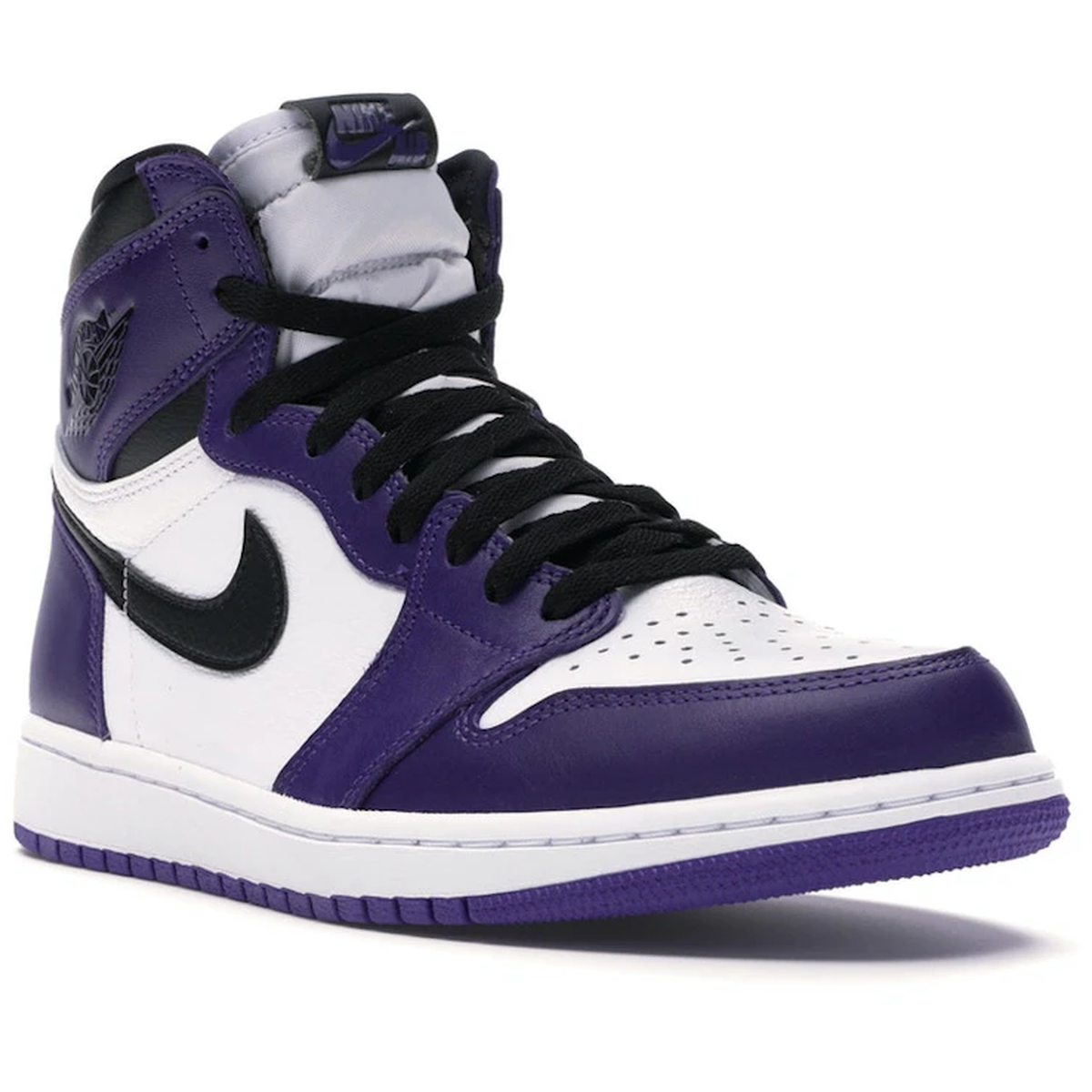 Miniatyrbild av Air Jordan 1 Retro High Court Purple White 2