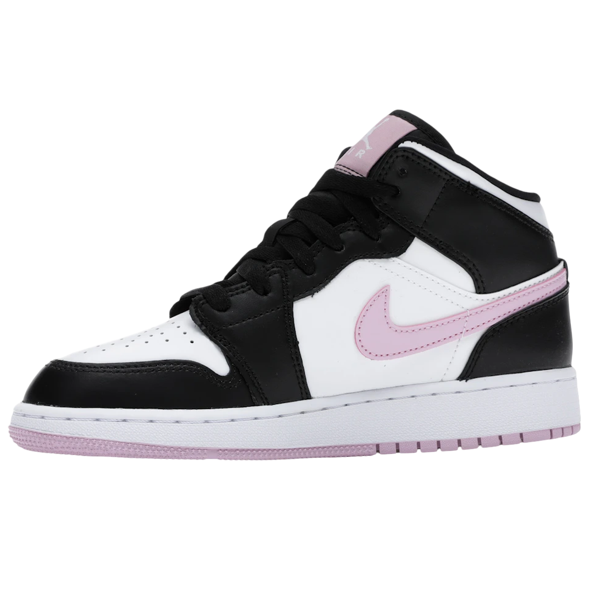 Miniatyrbild av Air Jordan 1 Mid White Black Light Arctic Pink  3