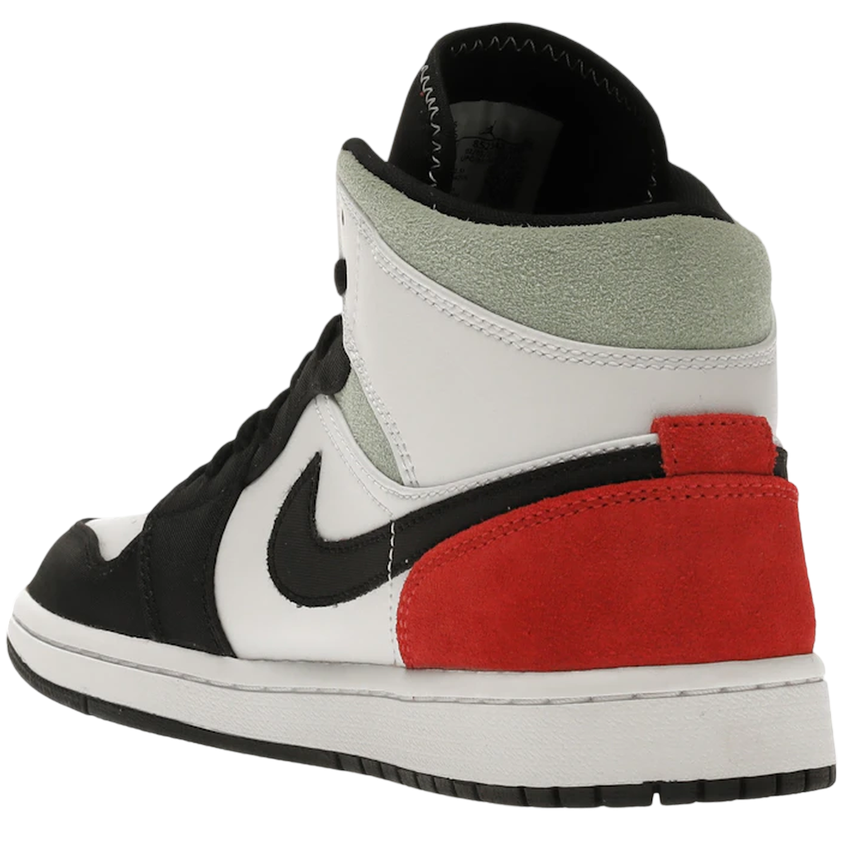 Miniatyrbild av Air Jordan 1 Mid SE Red Black Toe 4