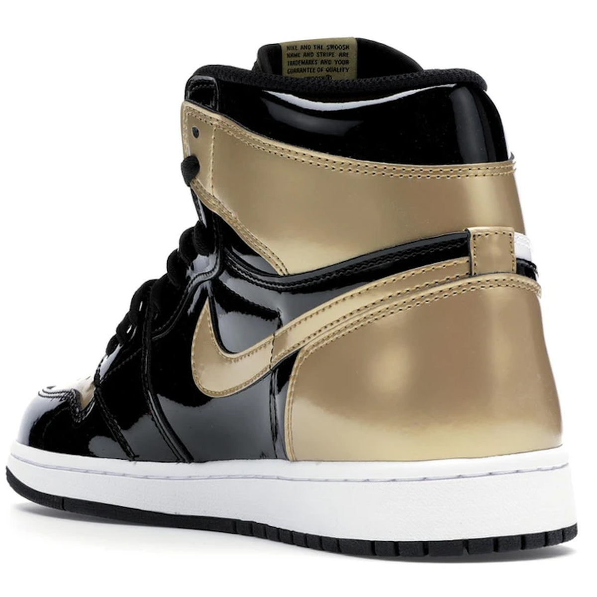Miniatyrbild av Air Jordan 1 Retro High NRG Patent Gold Toe 4