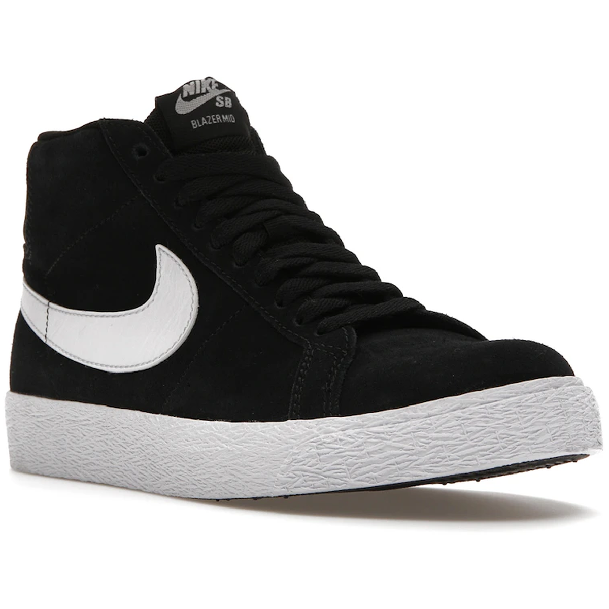 Miniatyrbild av Nike SB Zoom Blazer Mid Black White 2