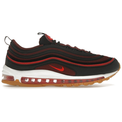 Nike Air Max 97 Black Team Scarlet