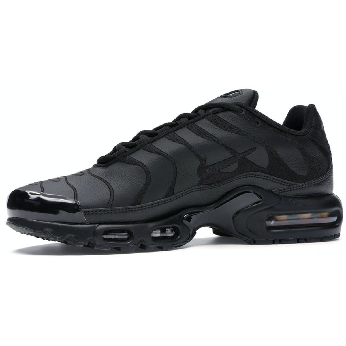 Miniatyrbild av Nike Air Max Plus Triple Black Leather 3