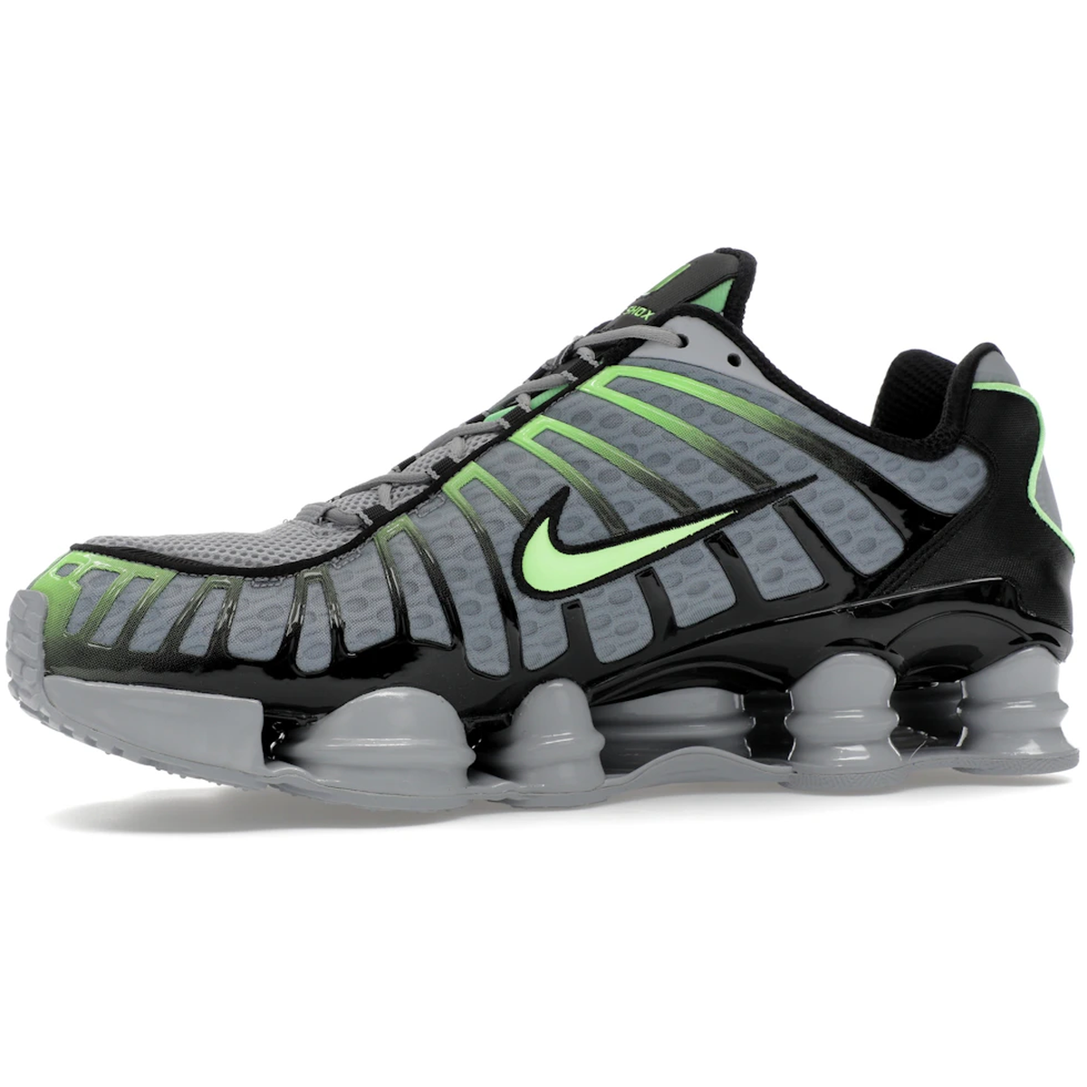 Miniatyrbild av Nike Shox TL Wolf Grey Lime Blast 3