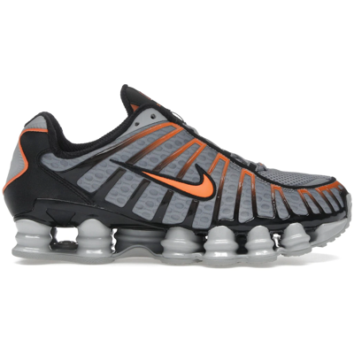 Nike Shox TL Light Smoke Grey Black Bright Mandarin