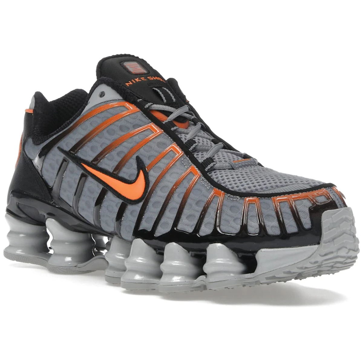 Miniatyrbild av Nike Shox TL Light Smoke Grey Black Bright Mandarin 2