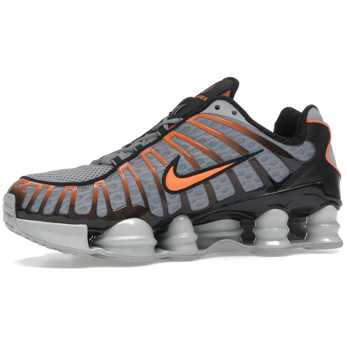 Miniatyrbild av Nike Shox TL Light Smoke Grey Black Bright Mandarin 3