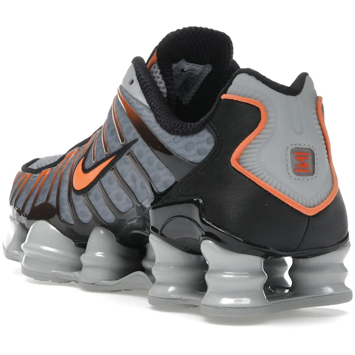 Miniatyrbild av Nike Shox TL Light Smoke Grey Black Bright Mandarin 4