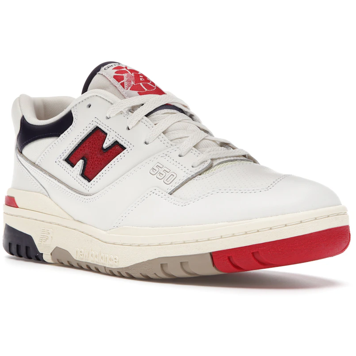Miniatyrbild av New Balance 550 Aime Leon Dore White Navy Red 2