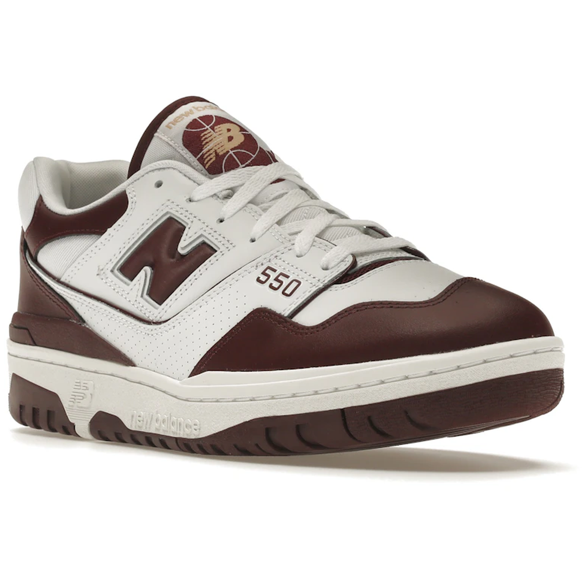 Miniatyrbild av New Balance 550 White Burgundy 2